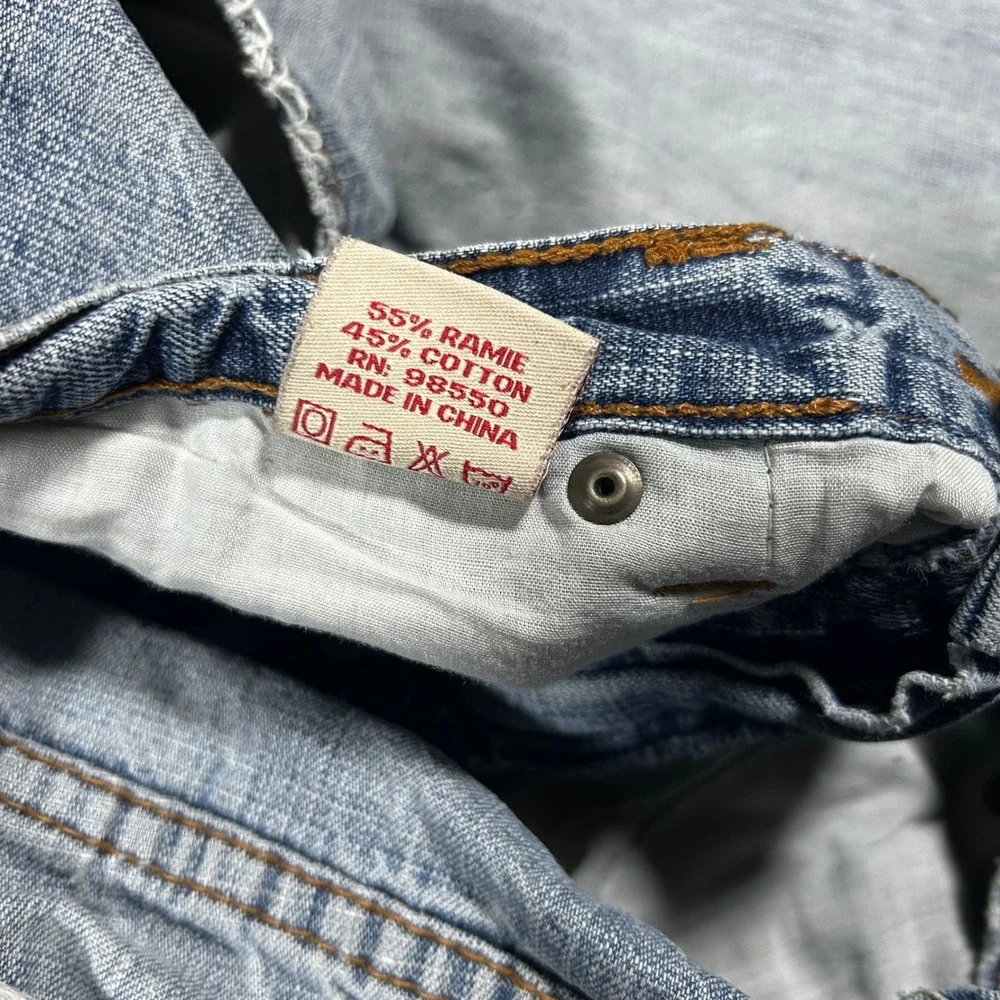 Attitude baggy denim